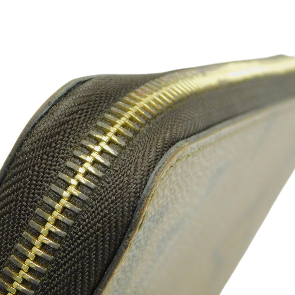 LOUIS VUITTON Giant Reverse Zippy Wallet Monogram Round Zipper Long